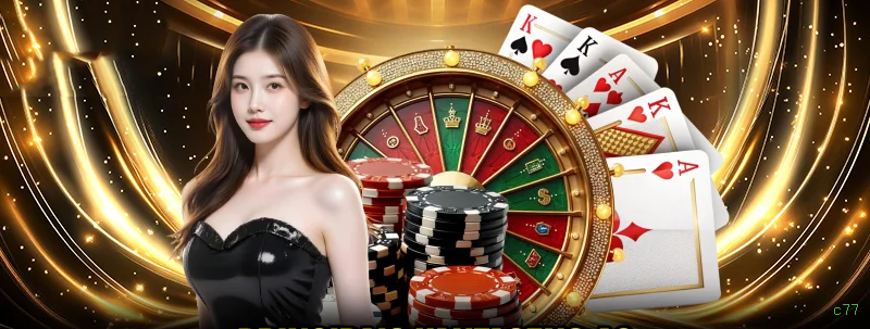 Big win animation on c77 slot Jogo